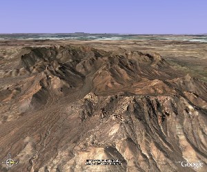 大转弯国家公园 - Google Earth
