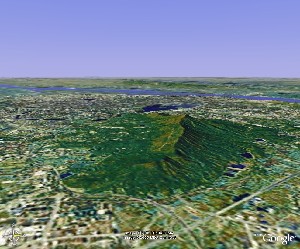Mount Bell of Nanjing - Google Earth