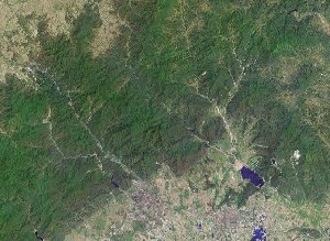 八达岭―十三陵 - Google卫星照片