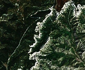 布莱斯国家公园 - Google卫星照片