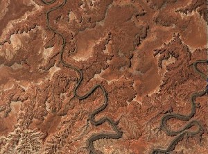 Canyonlands National Park - Google Satellite Photo