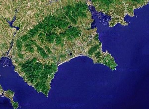 金石滩 - Google卫星照片