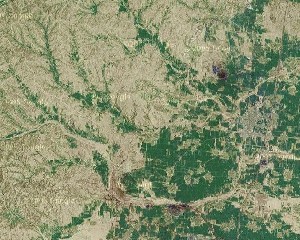 崆山白云洞 - Google卫星照片