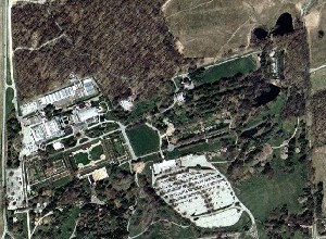 Longwood Gardens - Google Satellite Photo