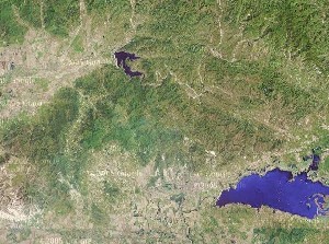 Mount Pan - Google Satellite Photo