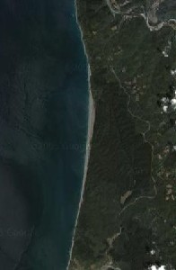 Redwood National Park - Google Satellite Photo