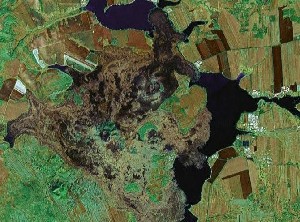 Wudalianchi - Google Satellite Photo