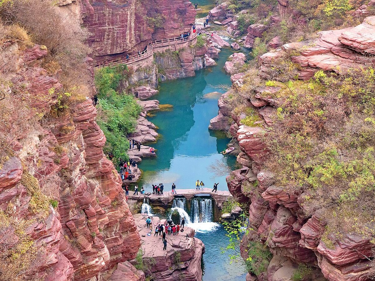 云台山红石峡