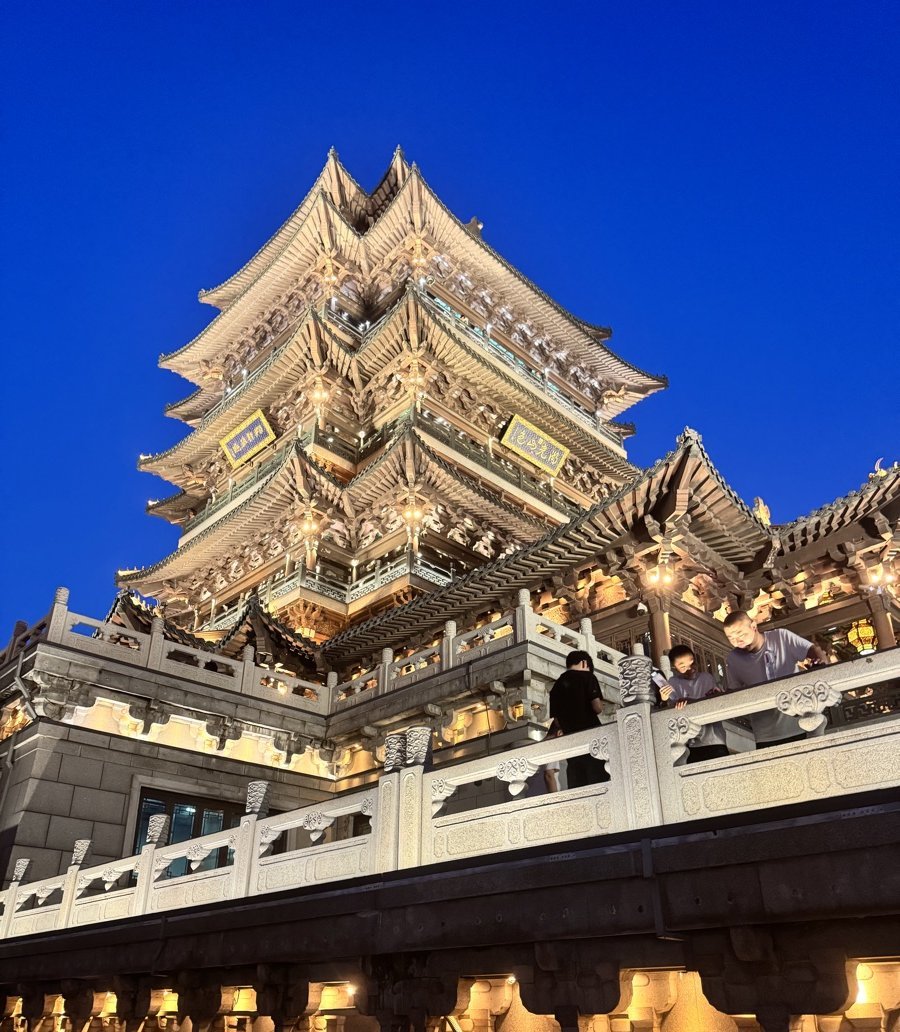 大明湖超然楼夜景